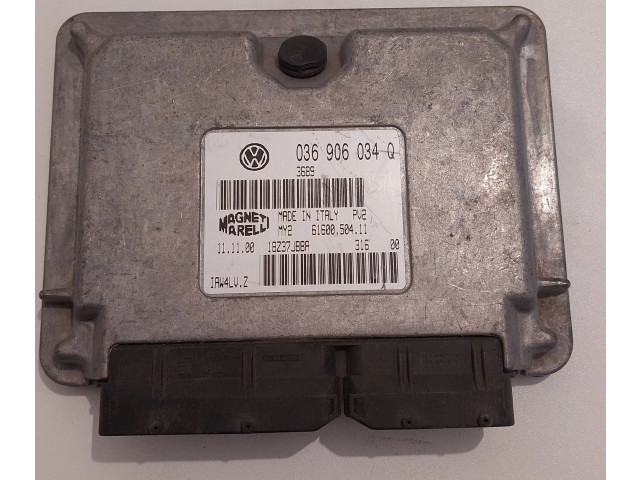 Блок управления двигателя 036906034Q, 6160050411 Audi A2
