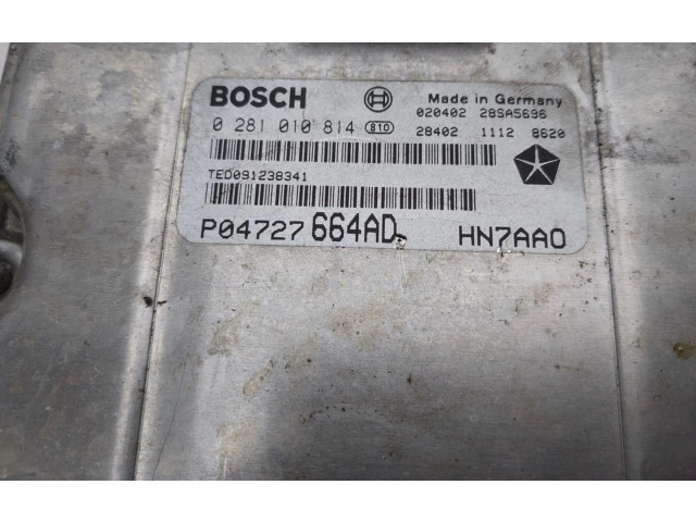 Řídící jednotka P04727664AD Chrysler Voyager