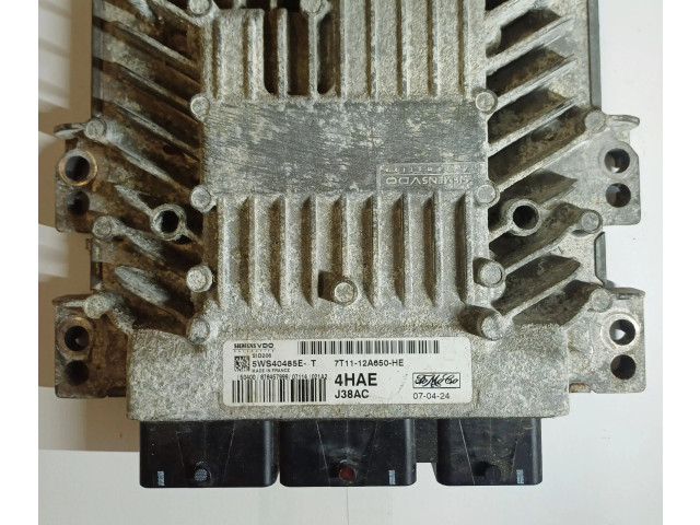 Блок управления двигателя 7T1112A650HE, 5WS40485ET Ford Transit - Tourneo Connect