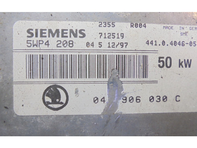 Řídící jednotka 047906030C, 047906030C Skoda Felicia I 1997