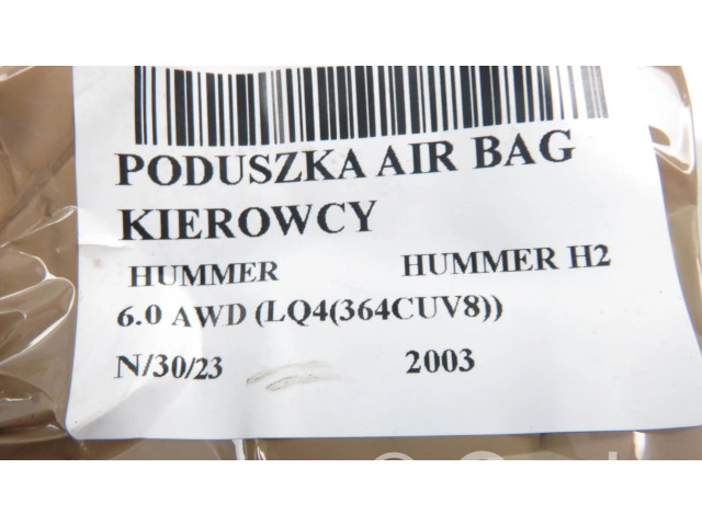 Подушка безопасности водителя Hummer H2