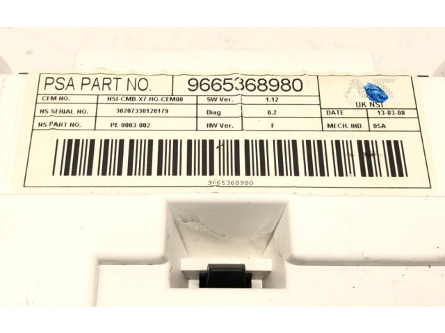 Панель приборов 9665368980 Citroen C5