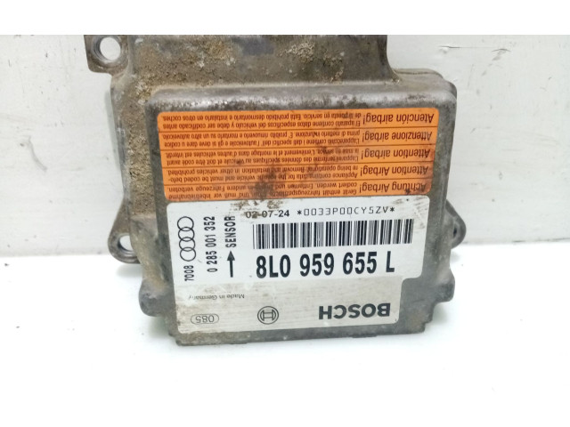 Блок подушек безопасности 8L0959655L, 0285001352 Audi A3 S3 8L