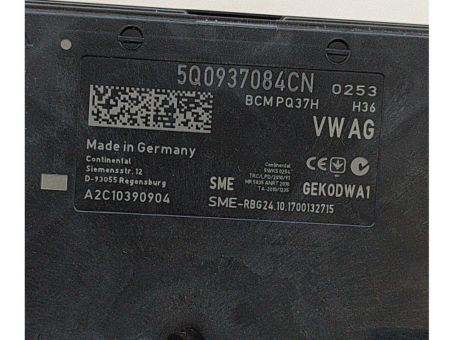 Блок комфорта 5Q0937084CN, A2C10390904   Skoda Superb B8 (3V)   