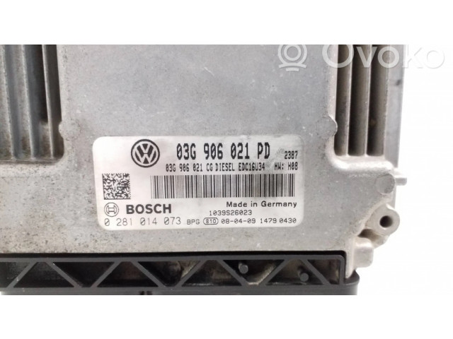 Řídící jednotka 03G906021PD, 03G906021CG   Volkswagen Caddy 2008