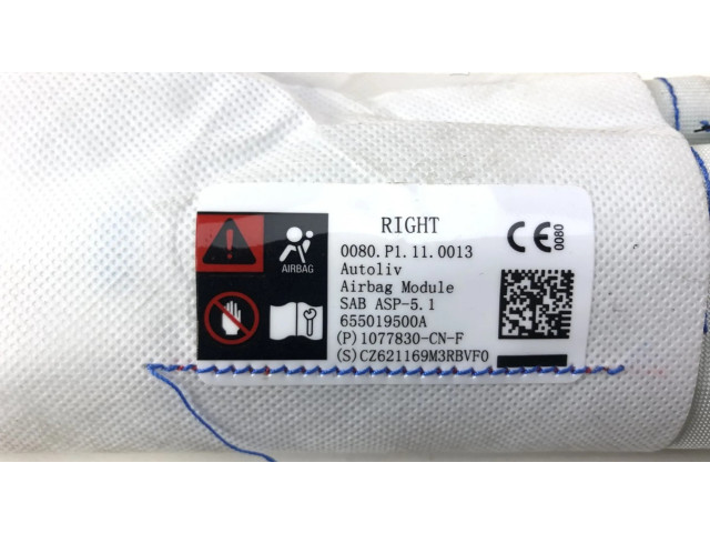 Подушка безопасности в сиденье 1077830CNF, 1077830-CN-F Tesla Model 3