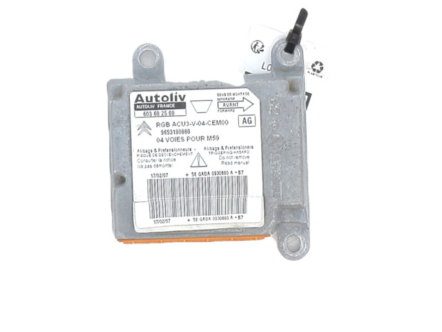 Блок подушек безопасности 6545R1, L0-1975P   Citroen Berlingo