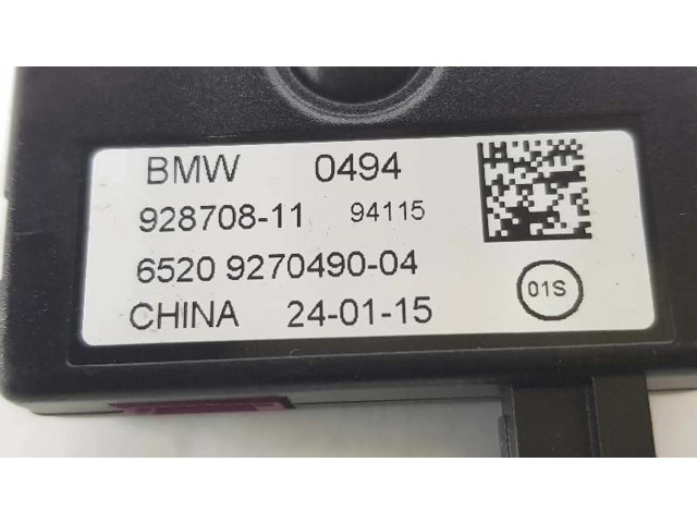 Блок управления 9270490, 65209270490 BMW X3 G01