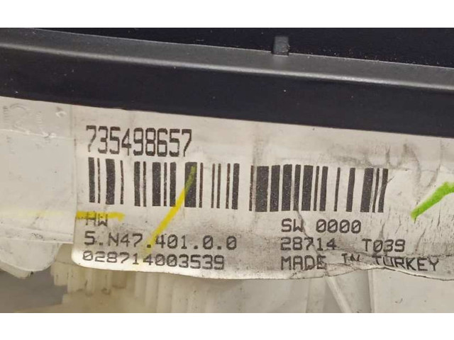 Модуль блока управления кондиционером 735498657 Opel Combo D