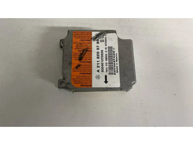 Блок подушек безопасности a2118205785, 500401270538   Mercedes-Benz E W211