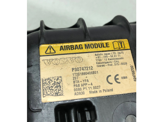 Подушка безопасности пассажира 30747212   Volvo XC40