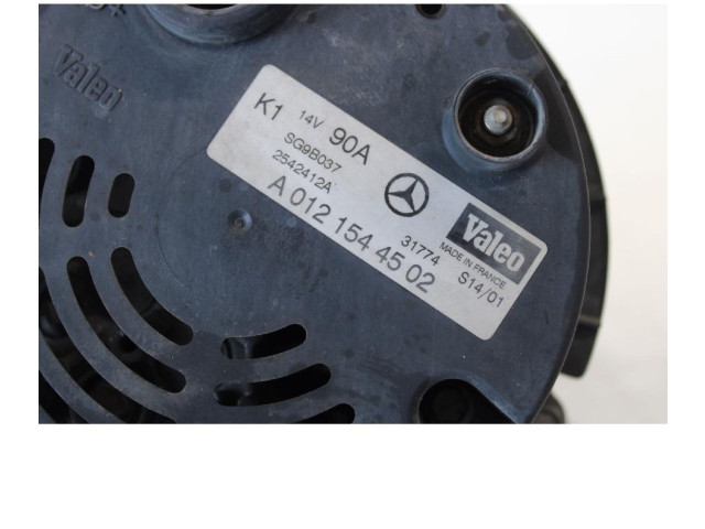 Генератор a0121544502   Mercedes-Benz A W168      