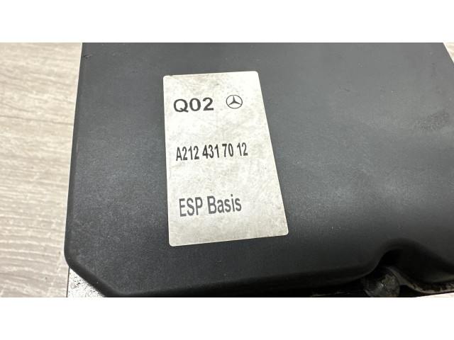 Jednotka ABS A2124317012 Mrcedes-Benz E C207 W207 2012