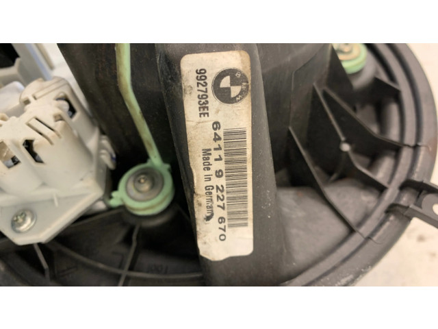 Вентилятор печки 69227670, 992793EE BMW 1 E81 E87