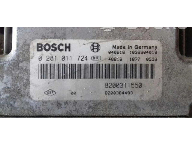 Řídící jednotka 0281011724 Renault Espace IV