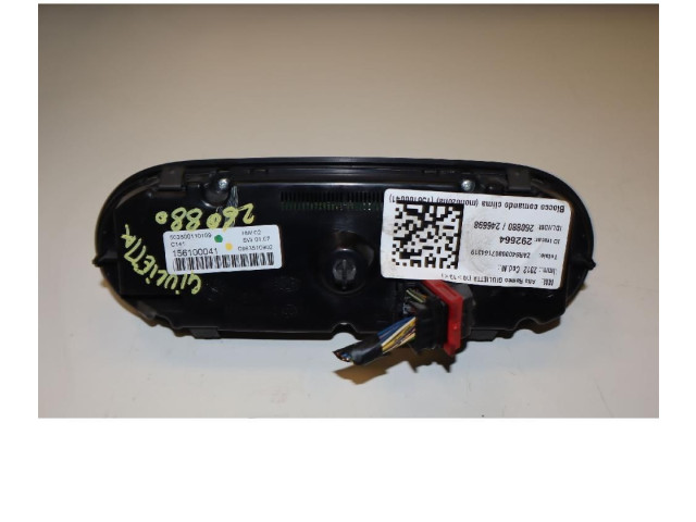 Блок управления климат-контролем 156100041   Alfa Romeo Giulietta