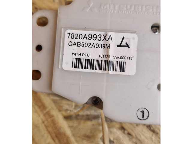 Блок управления климат-контролем 7820A993XA, CAB502A039M Mitsubishi Outlander