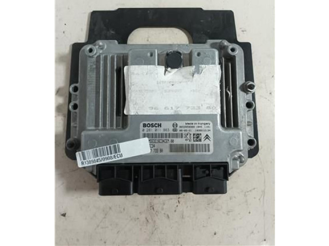 Блок управления 0281011863, 9653958980 Citroen C4 I