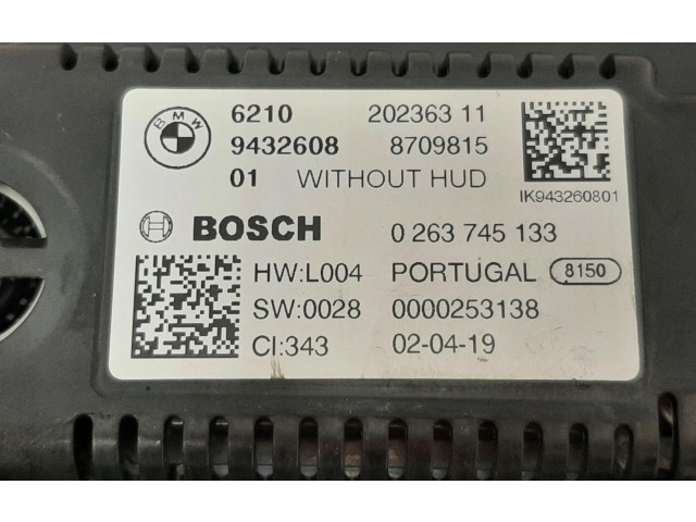 Přístrojová deska BMW M3 G80 2022 9432608