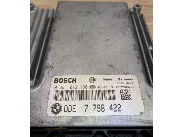 Řídící jednotka 7798422, 6963828   BMW 5 E60 E61 2004