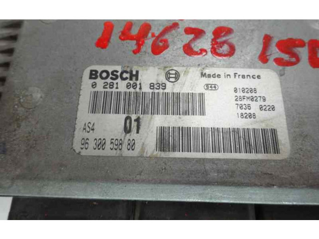 Vstřikovač 9630059880 Citroen Saxo VJX