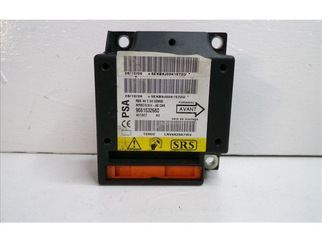 Блок подушек безопасности 9661532680 Citroen C2