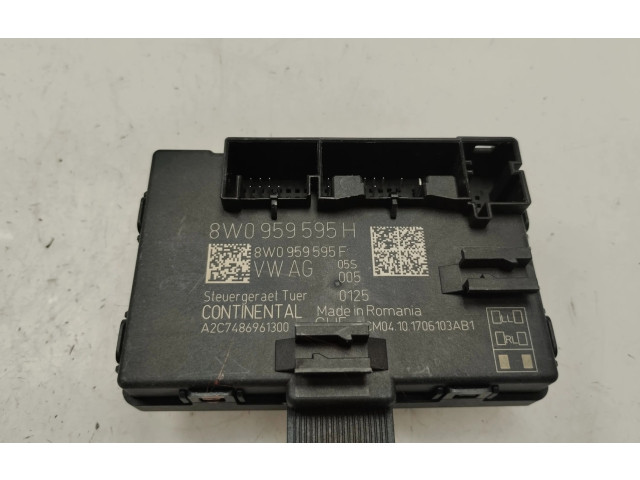 Блок комфорта 8W0959595H Audi A4 Allroad