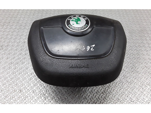 Подушка безопасности водителя 5J0880201H Skoda Yeti (5L)