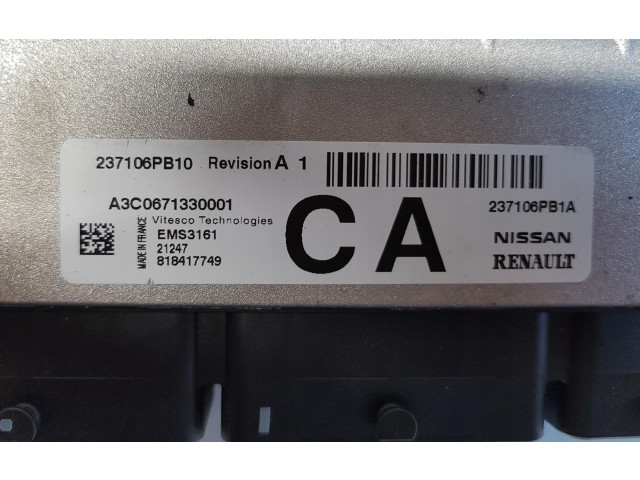 Řídící jednotka 237106PB1A Nissan Juke II F16 2020