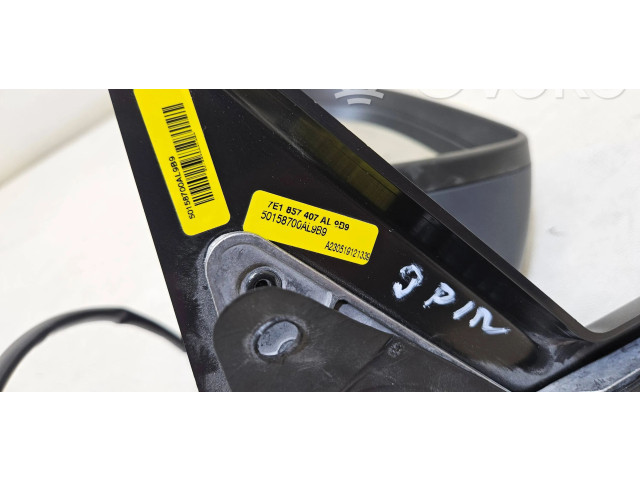 Zpětné zrcátko Volkswagen Transporter - Caravelle T5 2014 7E1857407AC, 6061VV0V