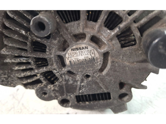 Генератор 23100EB31B, 231001AA1A Nissan Navara D40