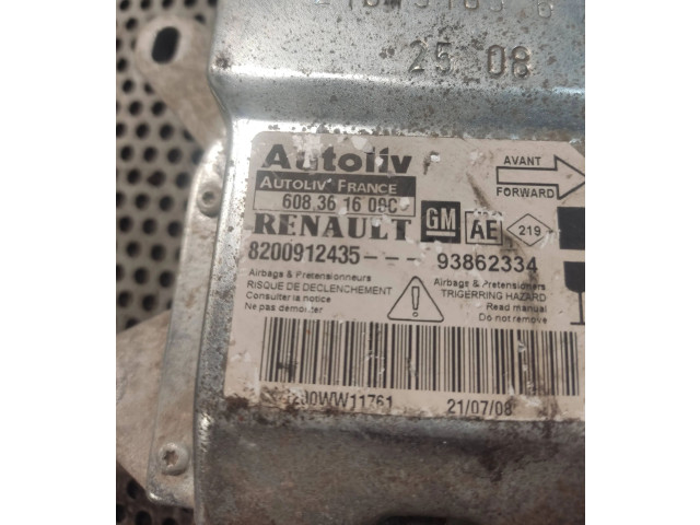 Блок подушек безопасности 8200912435, 93862334   Renault Trafic II (X83)