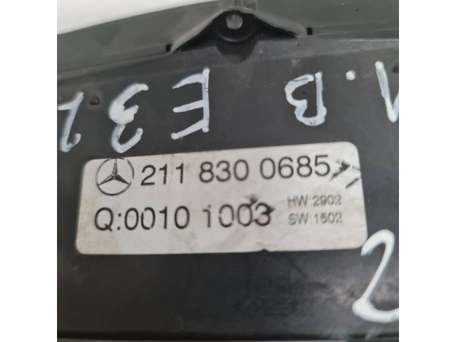 Блок управления климат-контролем 2118300685, 00101003   Mercedes-Benz E W211