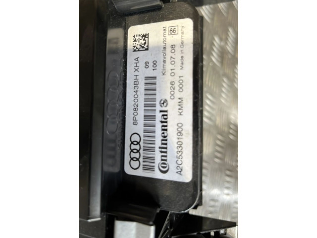 Блок управления климат-контролем 8P0820043BNXHA   Audi A3 S3 A3 Sportback 8P