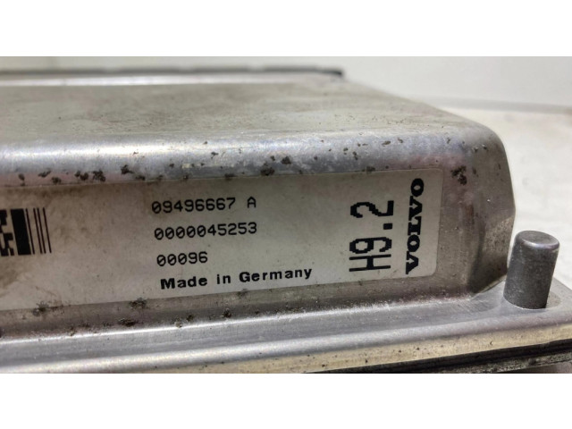 Блок управления двигателя 09496667A, 0000045253   Volvo V70