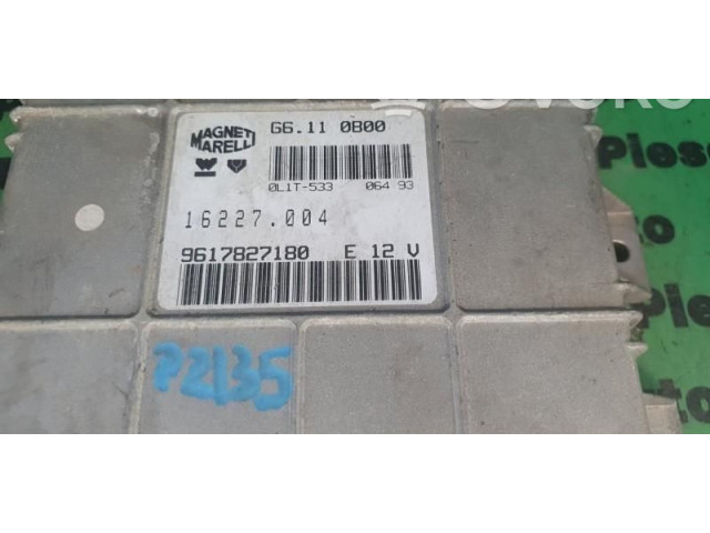 Блок управления двигателем Блок управления 16227004, 9617827180 Peugeot 306