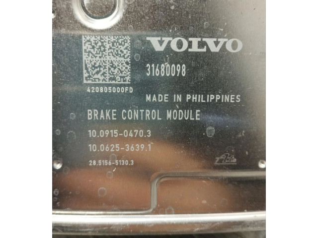 Блок управления АБС 31680098, 31680101   Volvo XC90