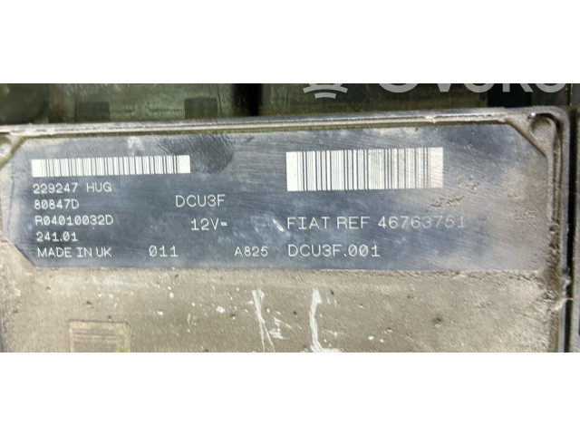 Řídící jednotka    Fiat Punto (188) 2001