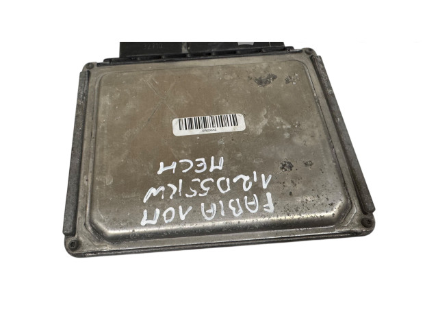 Блок управления двигателя 03P906021K, 28281647 Skoda Fabia Mk2 (5J)