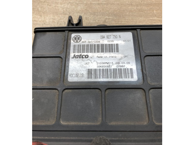 Блок управления коробкой передач 09A927750N Audi A3 S3 8L