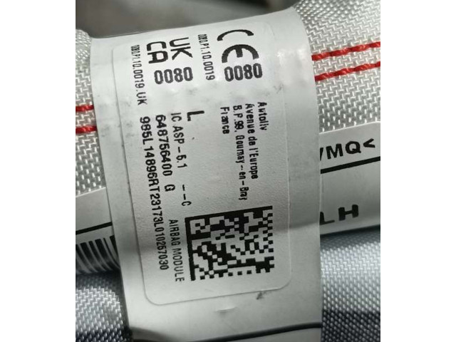 Боковая подушка безопасности 648756400G, 985L14896RT Dacia Sandero