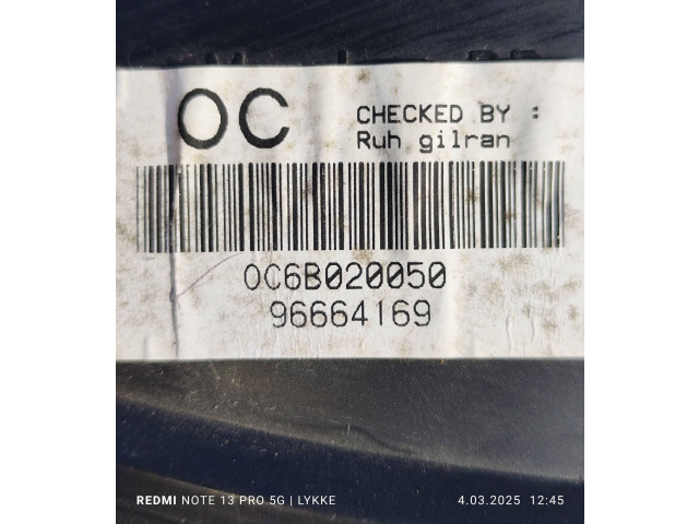 Панель приборов 96664169, 0C6B020050   Chevrolet Matiz       