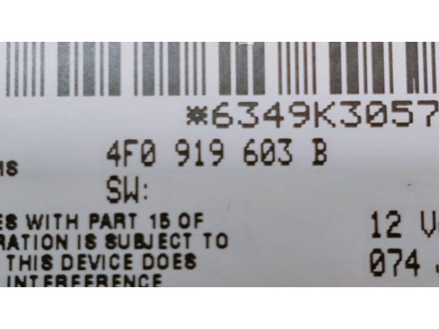 Дисплей    4F0919603B, 6349K3057   Audi A6 S6 C6 4F