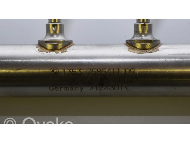 Vstřikovací lišta 7585411 BMW 5 F10 F11 pro benzínový motor 2.8 N20B20A 528i xDrive