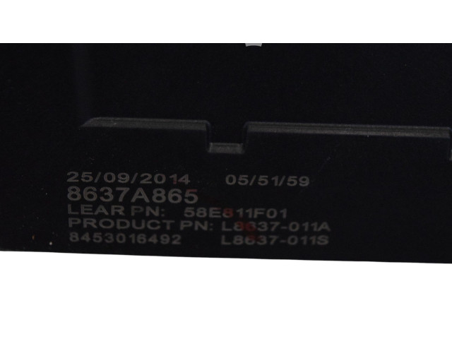 Блок комфорта 8637A865 Mitsubishi Outlander