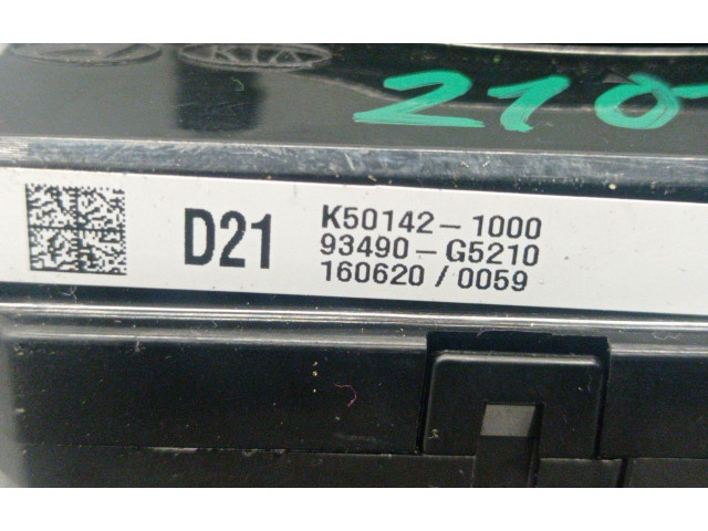 Подушка безопасности водителя 93490G5210, K501421000 KIA Niro