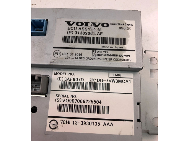 Дисплей 31382065AE, NO3399 Volvo S60