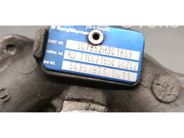 Турбина Renault Clio III 7701476891, 7701476891 для двигателя K9K1740