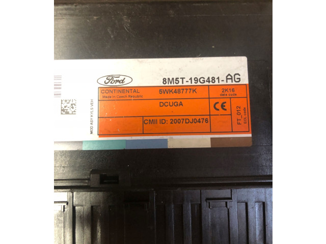 Блок комфорта 8M5T19G481AG Ford Focus