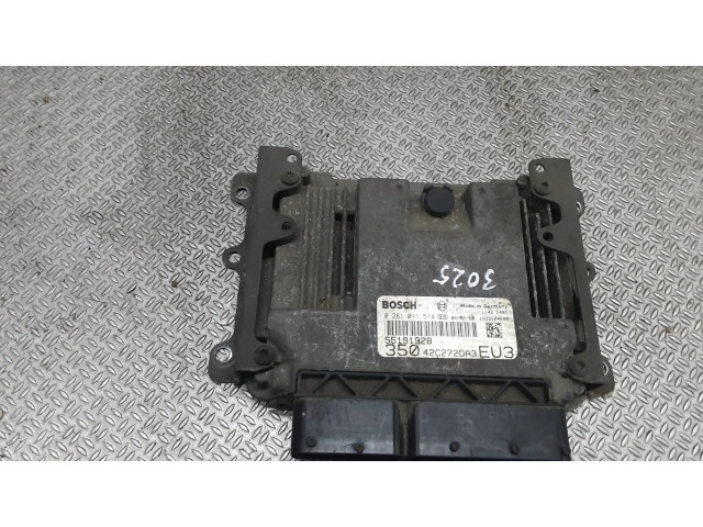Блок управления двигателя 55191928   Fiat Idea